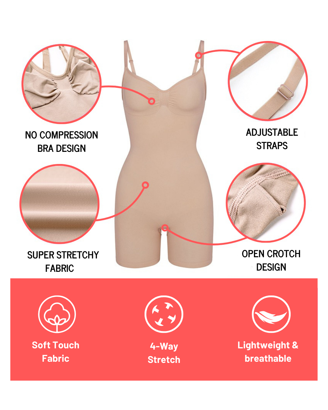 THIGH'D & TESTED | Mid-Thigh Bodysuit Shaper