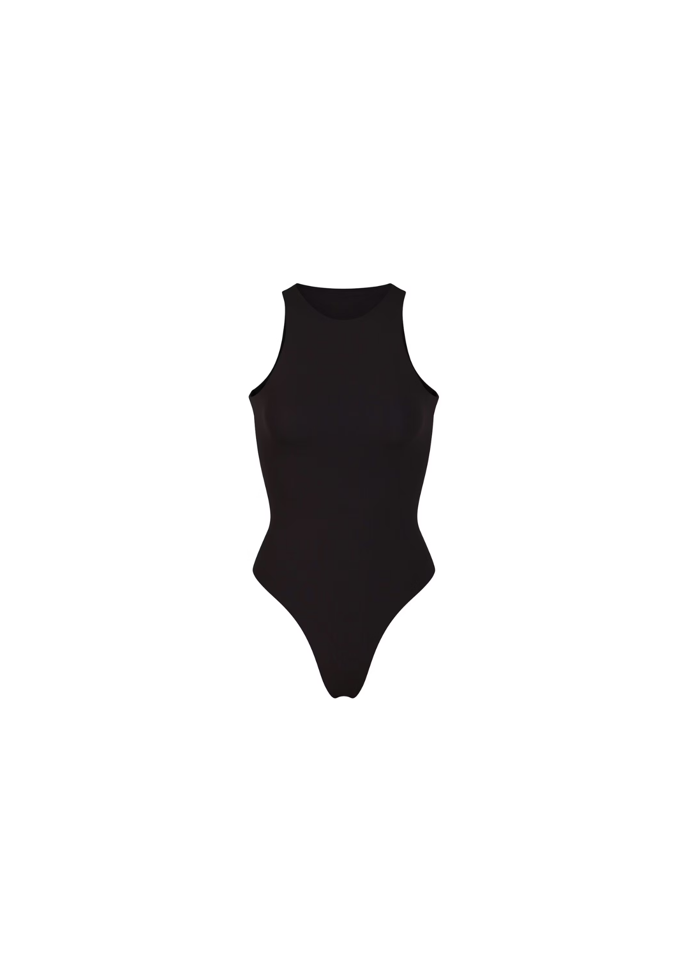 Sleeveless High Neck Sculpt Bodysuit