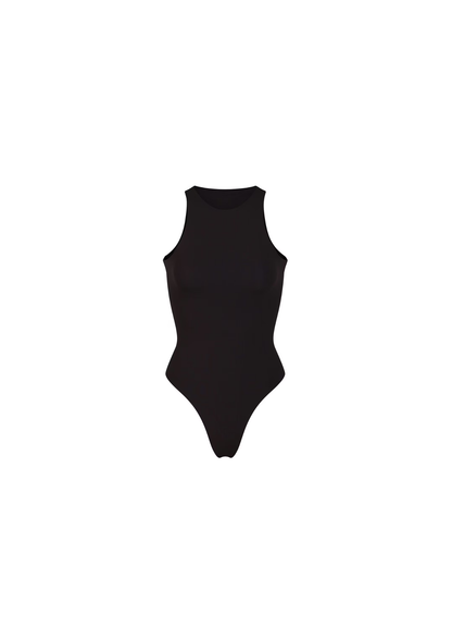 Sleeveless High Neck Sculpt Bodysuit