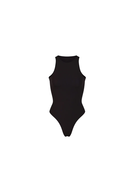 Sleeveless High Neck Sculpt Bodysuit