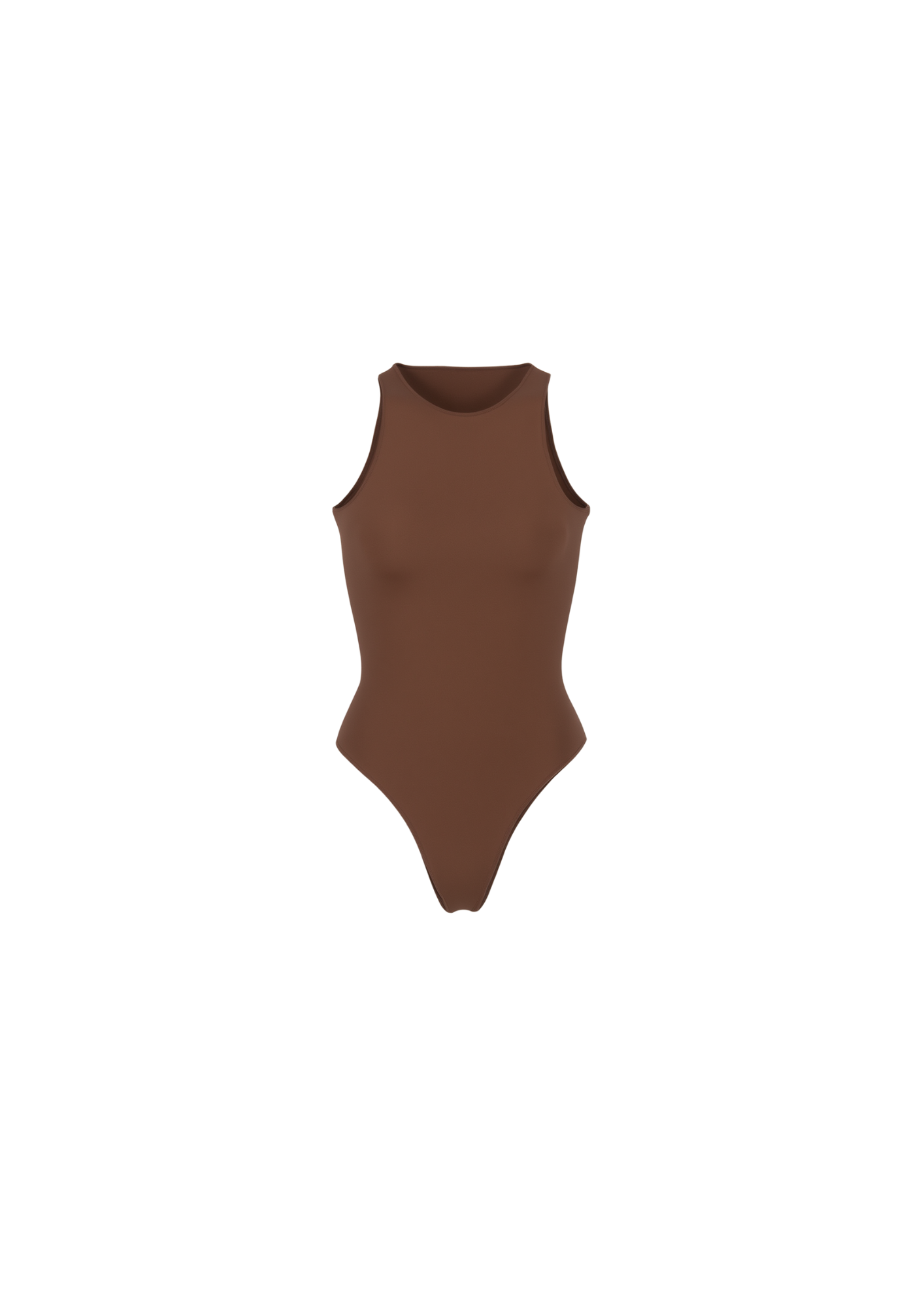 Sleeveless High Neck Sculpt Bodysuit