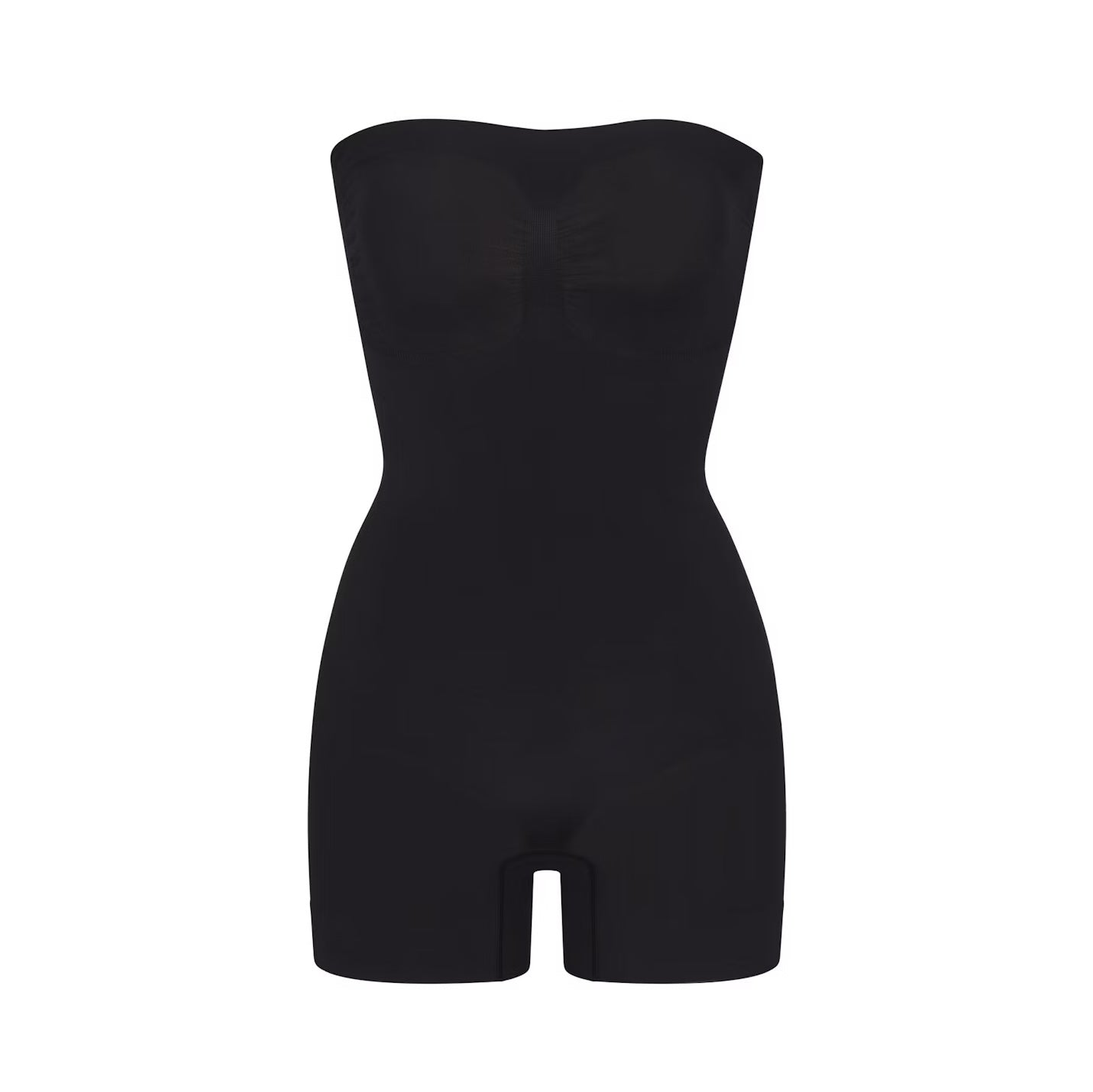 ANTI-GRAVITY | Strapless mid-thigh bodysuit shaper